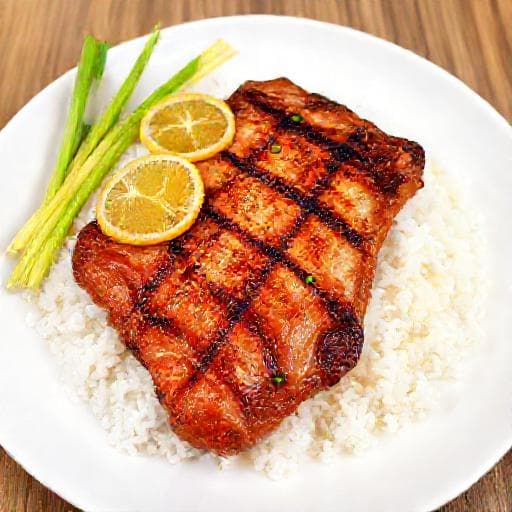 Cơm Sườn Nướng Sả Tắc