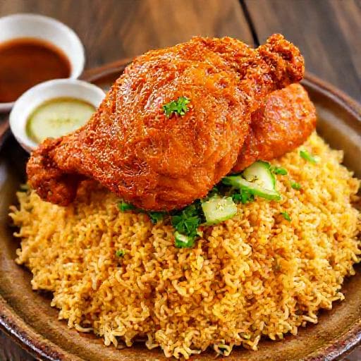 Cơm Gà Xối Mỡ Truyền Thống