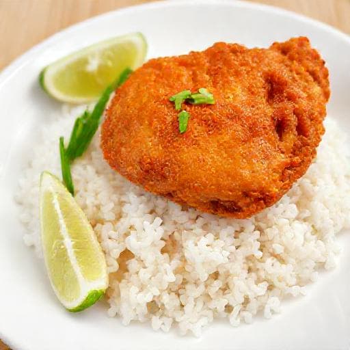 Cơm Gà Xối Mỡ Tức Thì