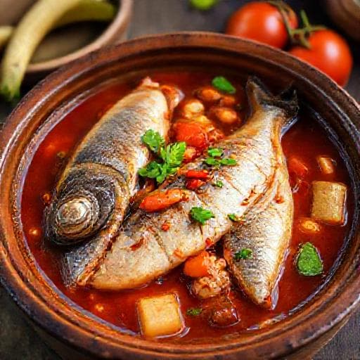 Cá Nục Kho Cà Chua Kiểu Miền Trung