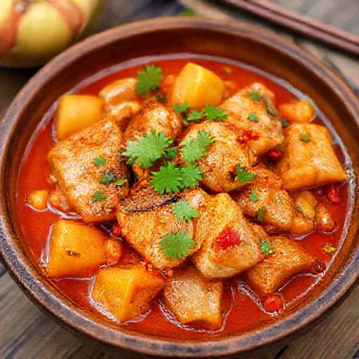 Cá Thu Sốt Cà Chua Kiểu Miền Trung