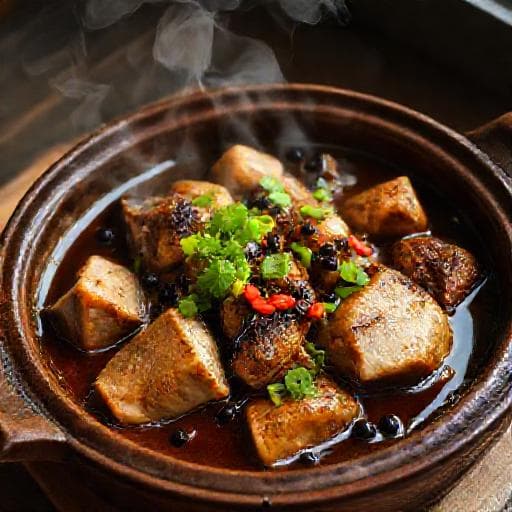 Cá Basa Kho Tiêu Truyền Thống