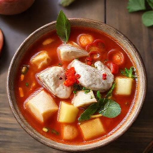 Canh Chua Cá Lóc Kiểu Huế