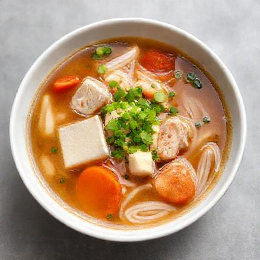 Canh riêu cua nhanh gọn