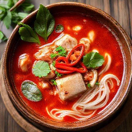 Canh riêu cua đồng miền Trung