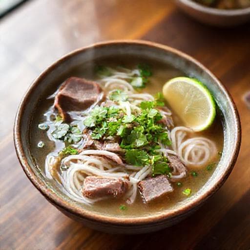 Phở Bò Tái Nạm Truyền Thống