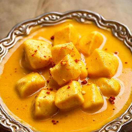 Shahi Paneer with Saffron and Cardamom