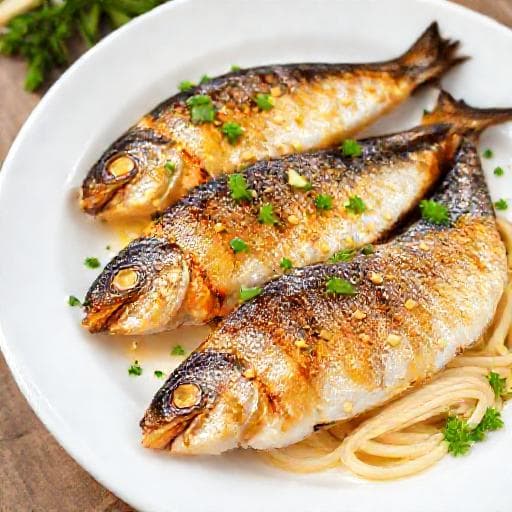 Бърз Паламуд на фурна с чесън и масло
