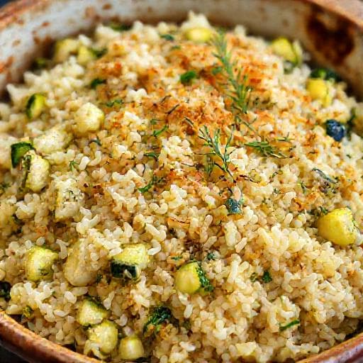 Класически тиквички с ориз