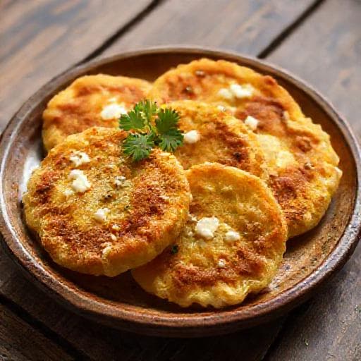 Традиционни картофени кюфтета със сирене