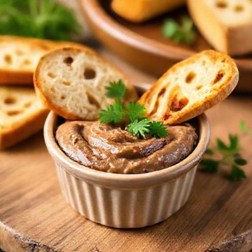 Класически пастет от пилешки дробчета