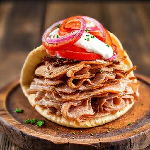 Класически Гирос с Дзадзики
