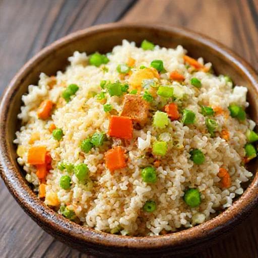 Класически пържен ориз с яйце