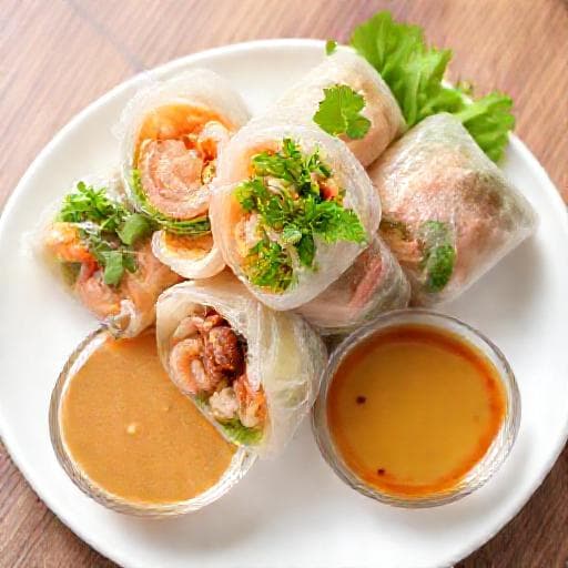 Класически Виетнамски Пролетни Рулца (Gỏi Cuốn)