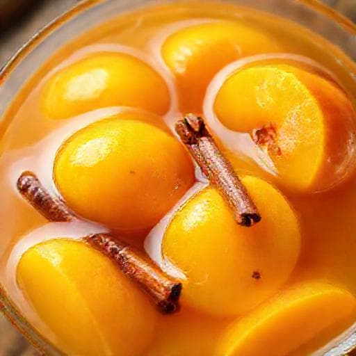 Класически компот от праскови