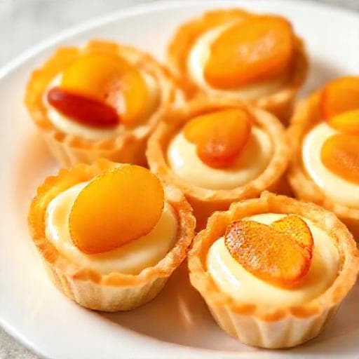 Бързи кошнички с крем от готови кори