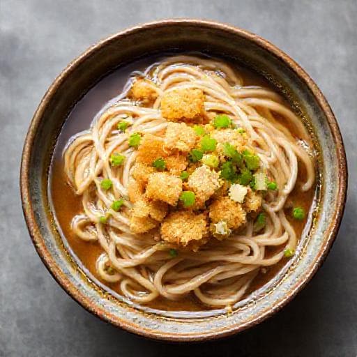 簡単!揚げ玉そば