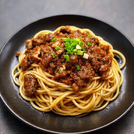 和風ミートソース スパゲッティ