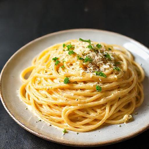 明太子クリームパスタ