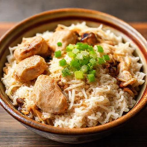 鶏ごぼうの炊き込みご飯