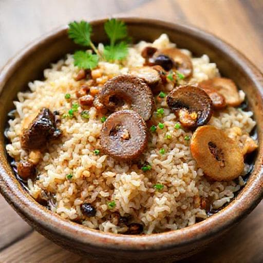 きのこの炊き込みご飯