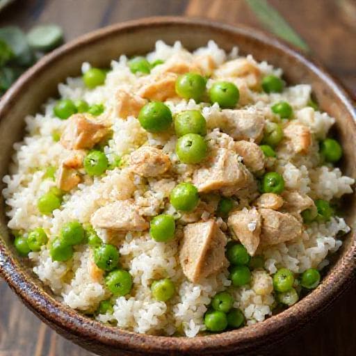 炊飯器で簡単!鶏肉入り豆ご飯