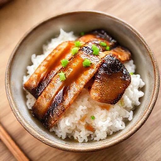 簡単!レンジで鰻丼