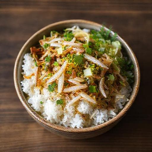 簡単!薬味たっぷりしらす丼