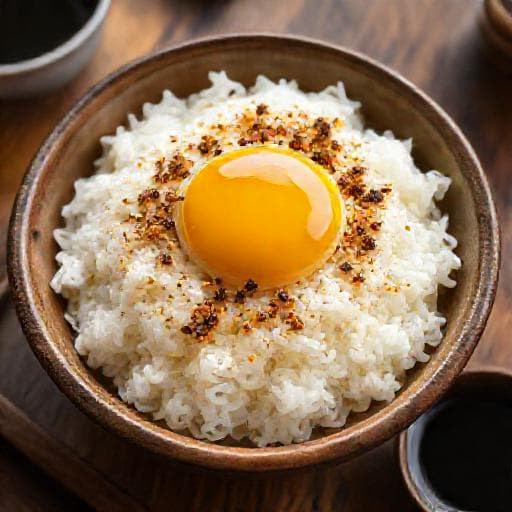 ちりめん山椒と卵黄のしらす丼