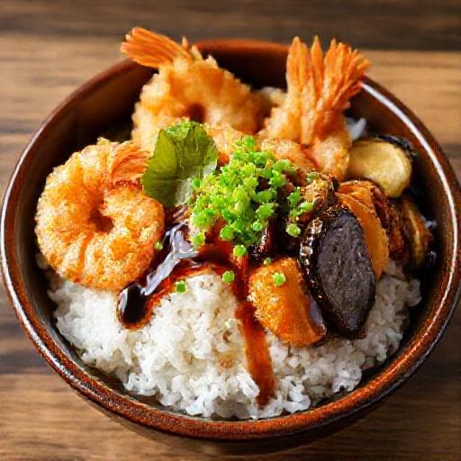 伝統的な天丼