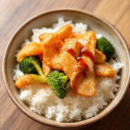 簡単!鶏むね肉の天丼