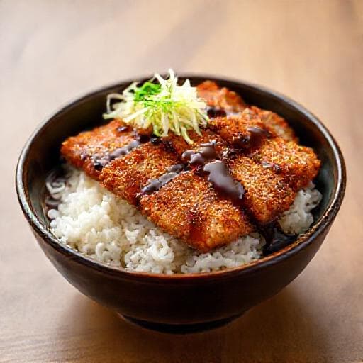 伝統的なソースカツ丼