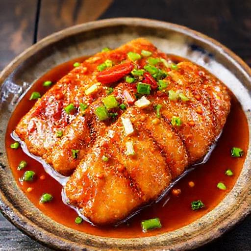 鯵の香味揚げ(南蛮風)