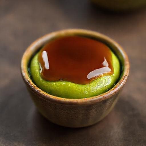 濃厚抹茶固めプリン
