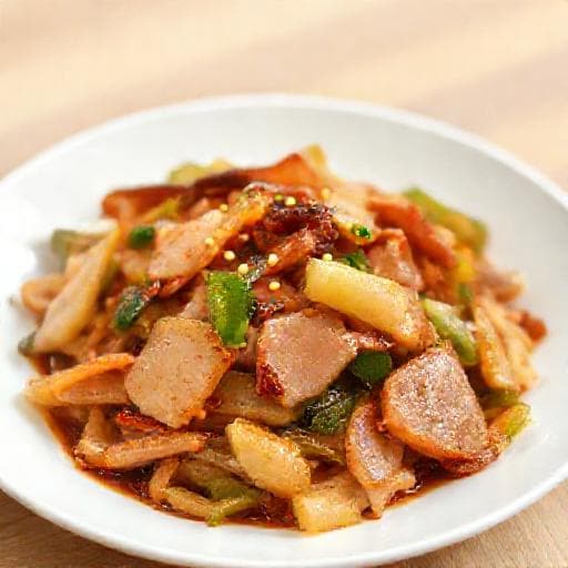 ゴーヤーと豚肉のシンプルチャンプルー