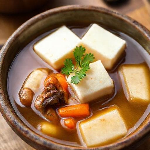 高野豆腐の煮物(基本)