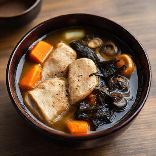 ひじきと鶏肉の煮物