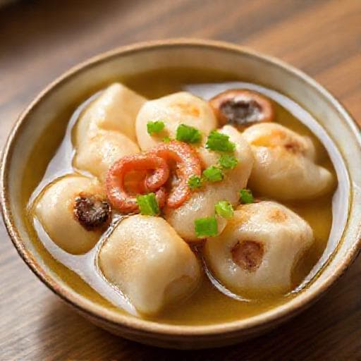 簡単!レンジで明石焼き風