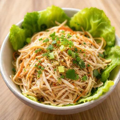 香味野菜たっぷり!油淋鶏風サラダチキン