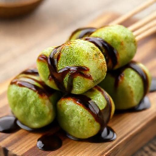 抹茶みたらし団子