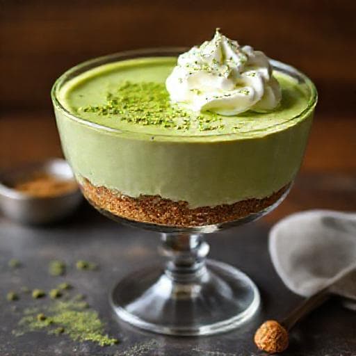 簡単抹茶レアチーズケーキ