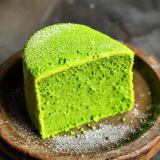 抹茶シフォンケーキ
