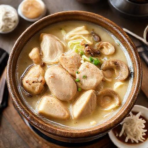 本格博多風 水炊き