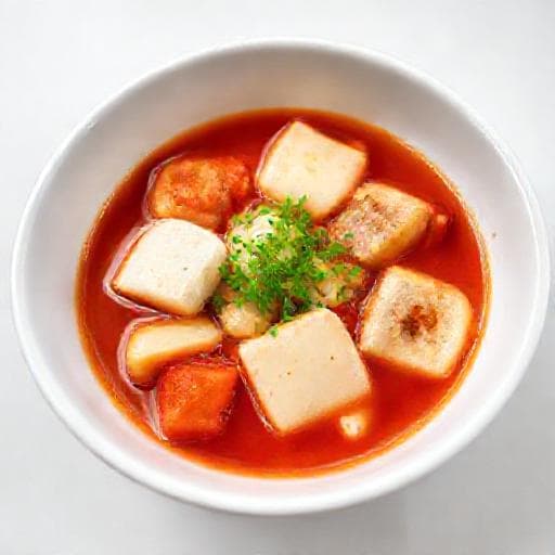 変わり種おでん(チーズとトマトのおでん)