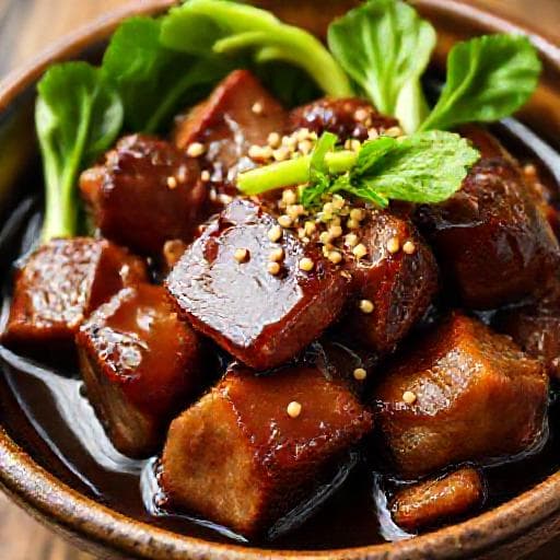 本格豚の角煮
