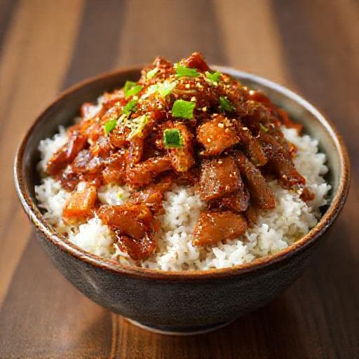 豚の生姜焼き丼