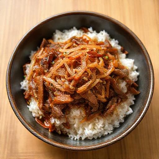 簡単!レンジで速攻牛丼