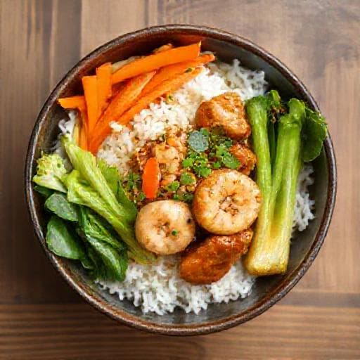 簡単スピード中華丼