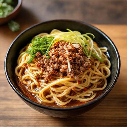 変わり種!ピリ辛ごまだれ冷やし中華