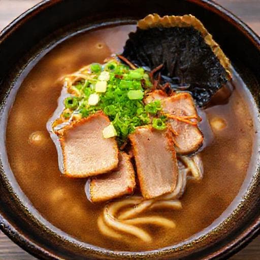 伝統的な醤油ラーメン